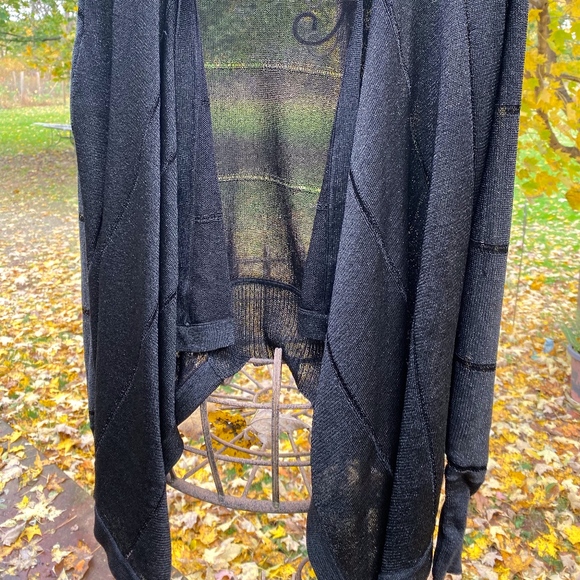 SHEER OPEN JACKET - Picture 2 of 6